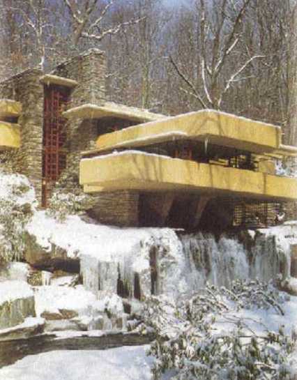 Frank Lloyd Wright 1867 1959 Fallingwater Kaufmann House