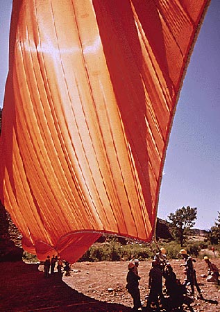 Valley Curtain Project Valley Curtain Project
