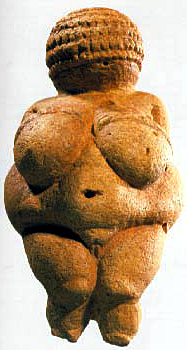 Venus of Willendorf, ancient stone sculpture Venus of Willendorf, ancient stone sculpture